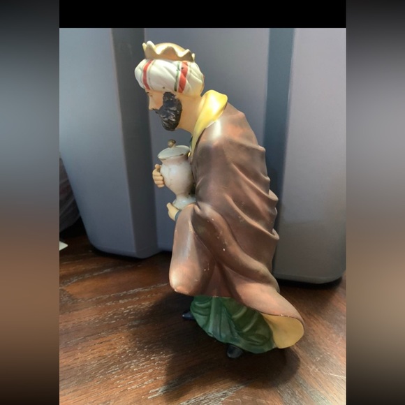 GRANDEUR NOEL Nativity Replacement Wise Man Ceramic O'Well RARE VINTAGE - Picture 9 of 12